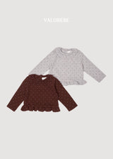 ［valubebe］Susu dot frill tops