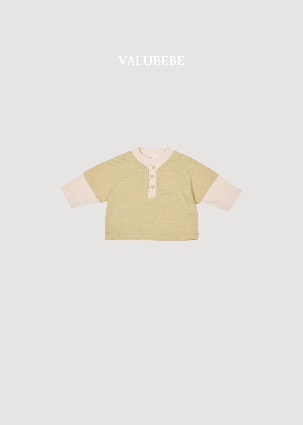 ［valubebe］Urban layered tee