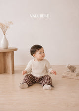 ［valubebe］Check string pants