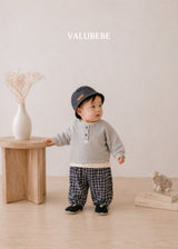 ［valubebe］Check string pants