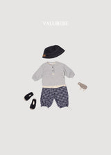 ［valubebe］Check string pants