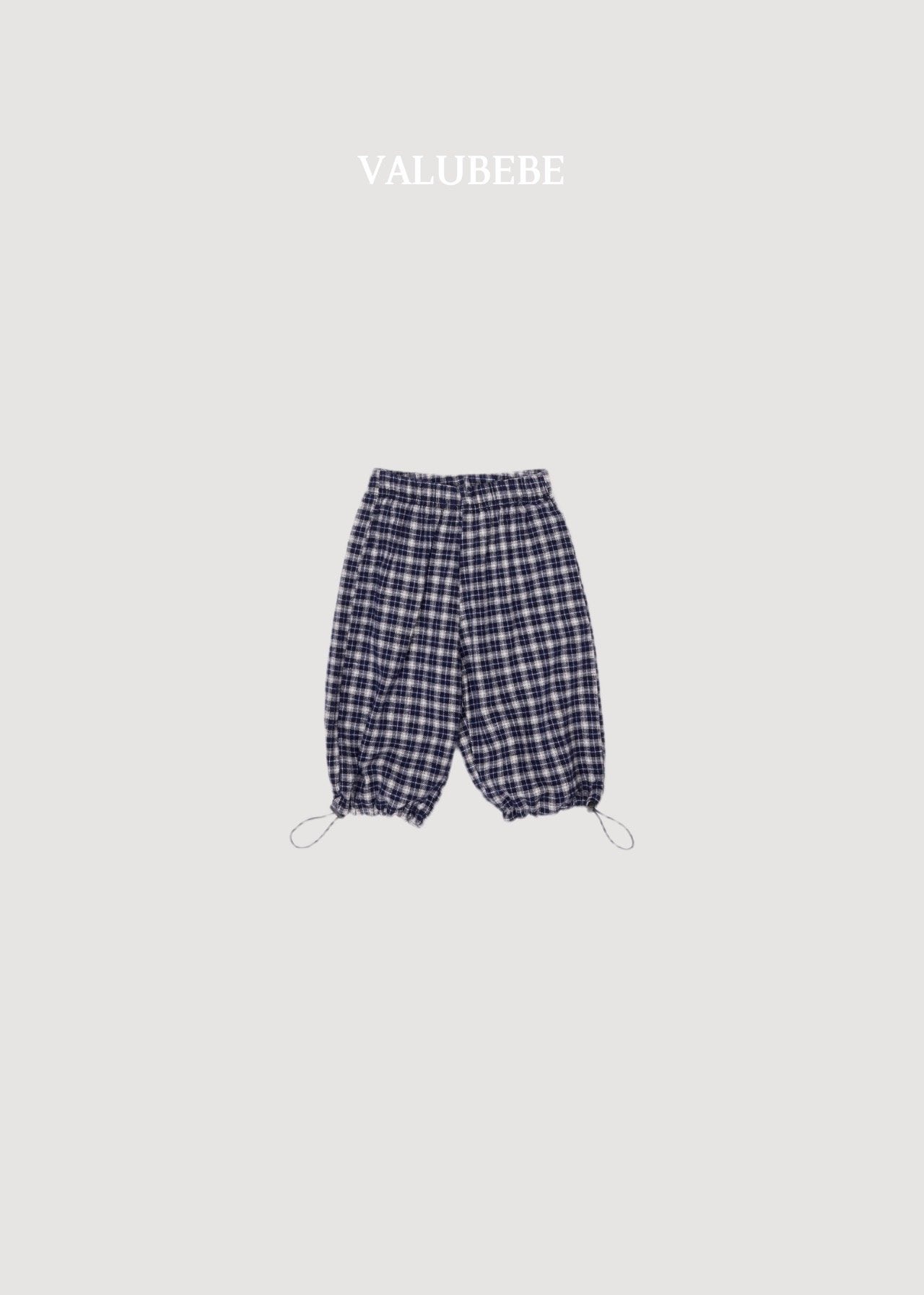 ［valubebe］Check string pants