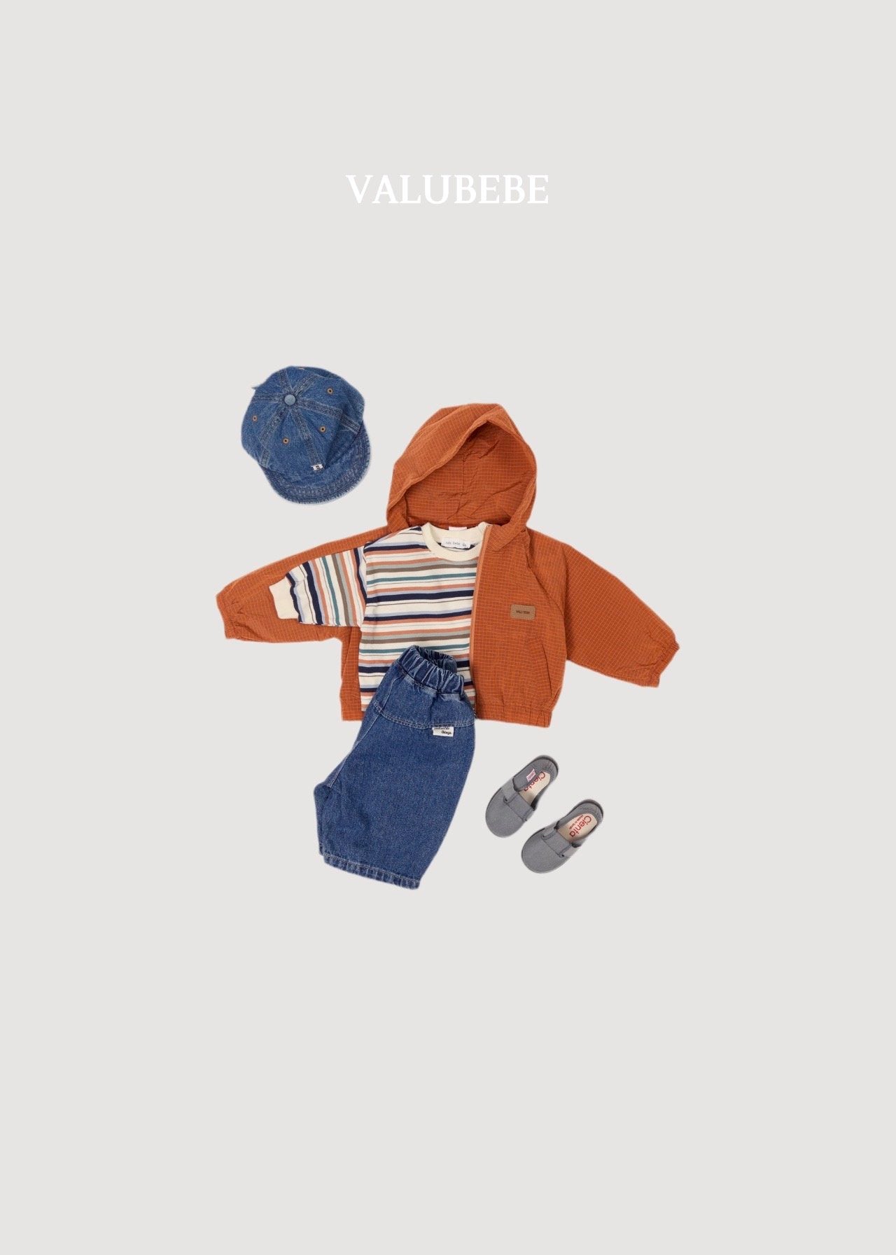 ［valubebe］Parm stripe tee