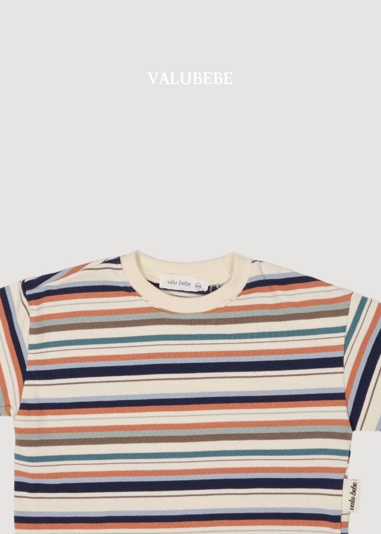 ［valubebe］Parm stripe tee