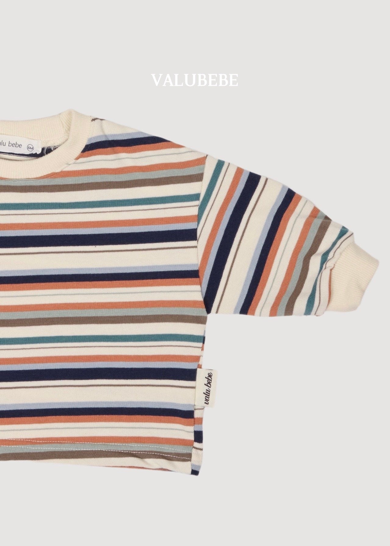 ［valubebe］Parm stripe tee