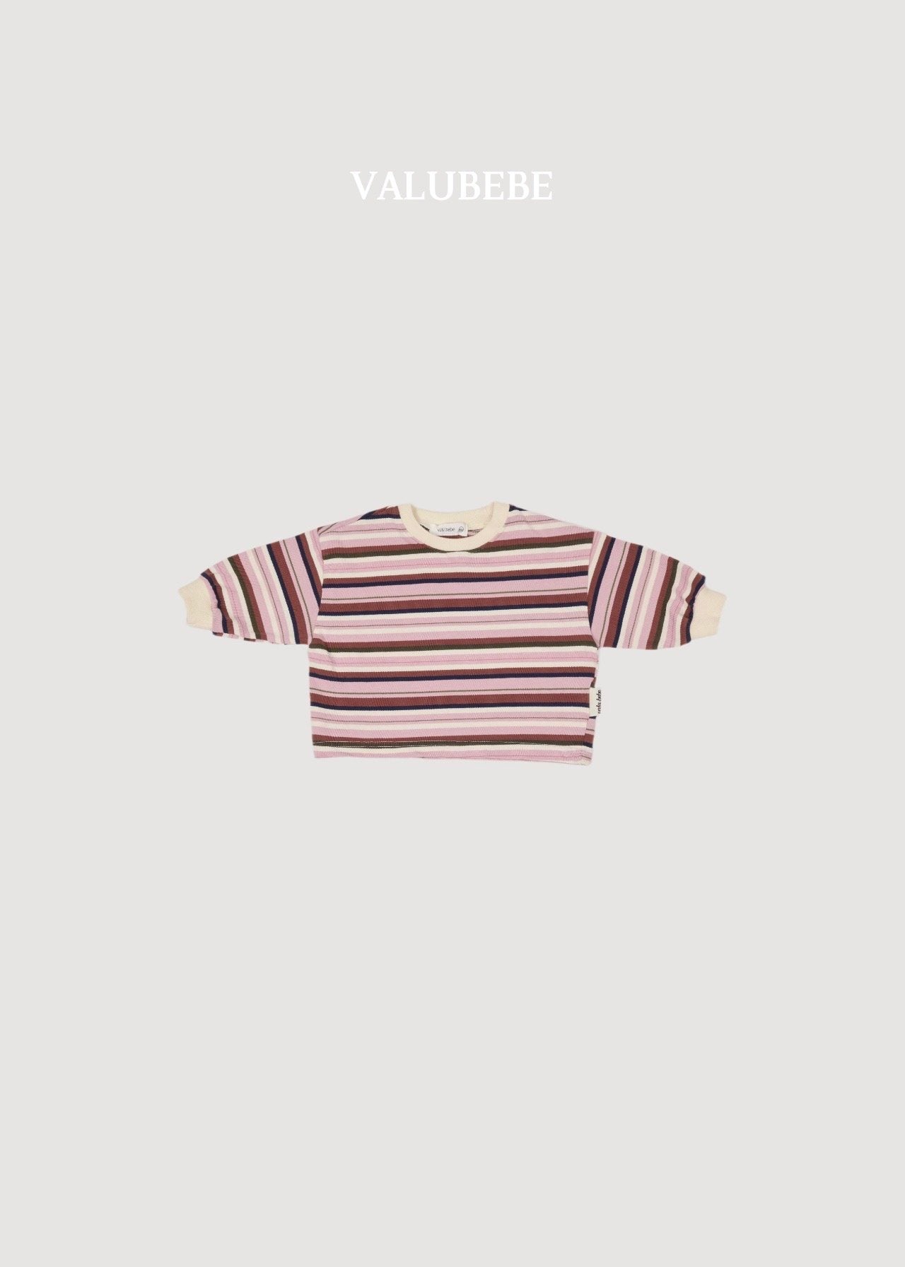 ［valubebe］Parm stripe tee