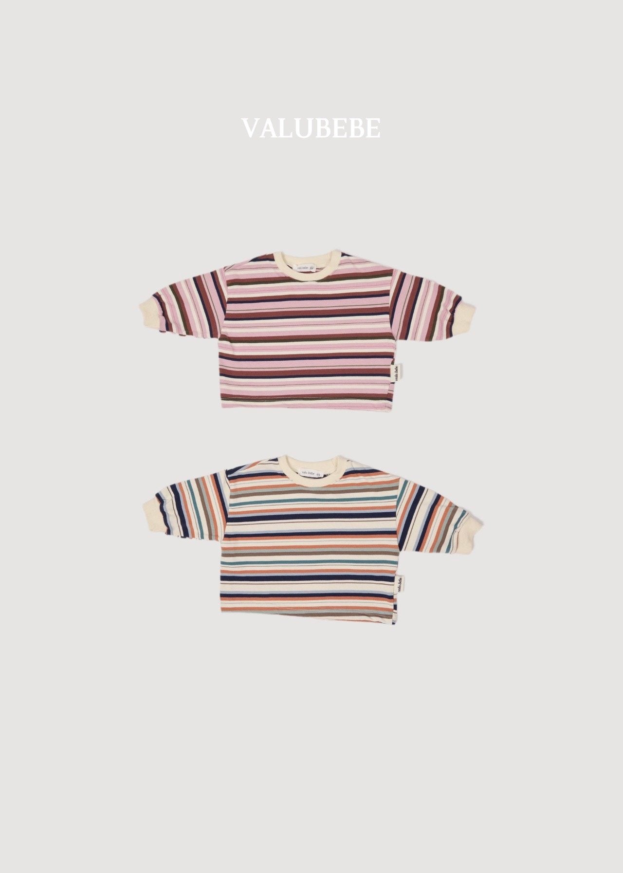 ［valubebe］Parm stripe tee