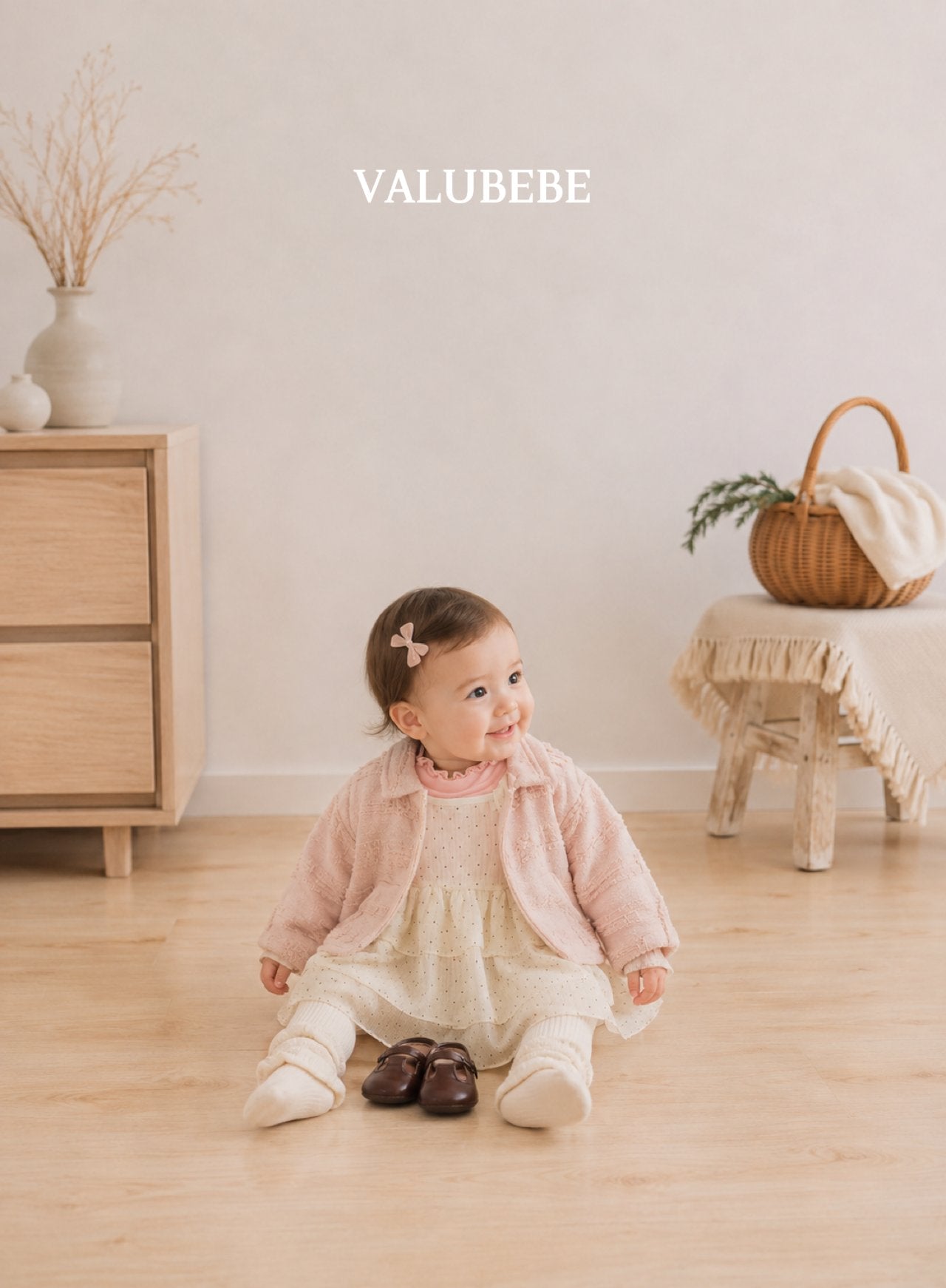 ［valubebe］See-through layered one-piece