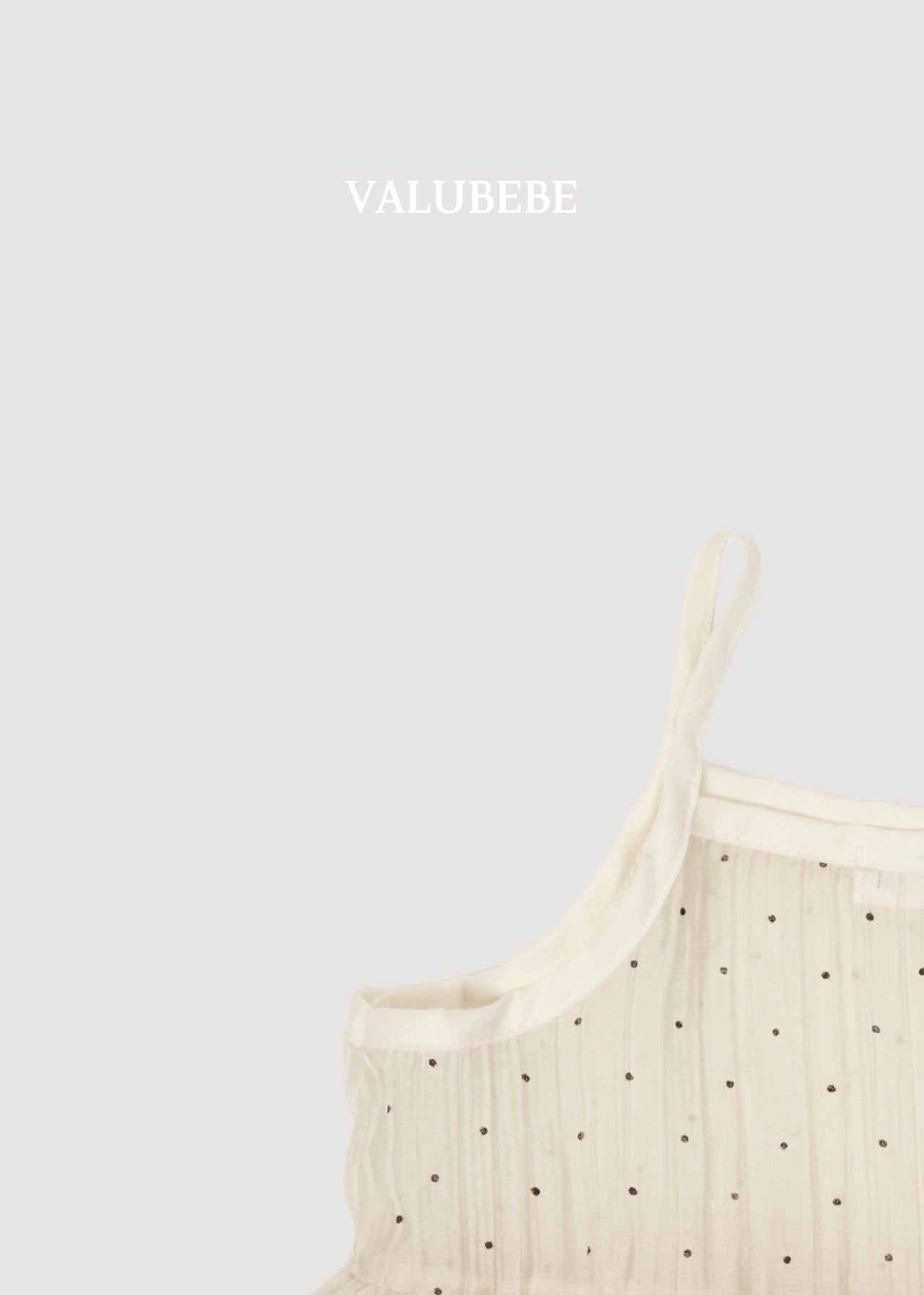 ［valubebe］See-through layered one-piece