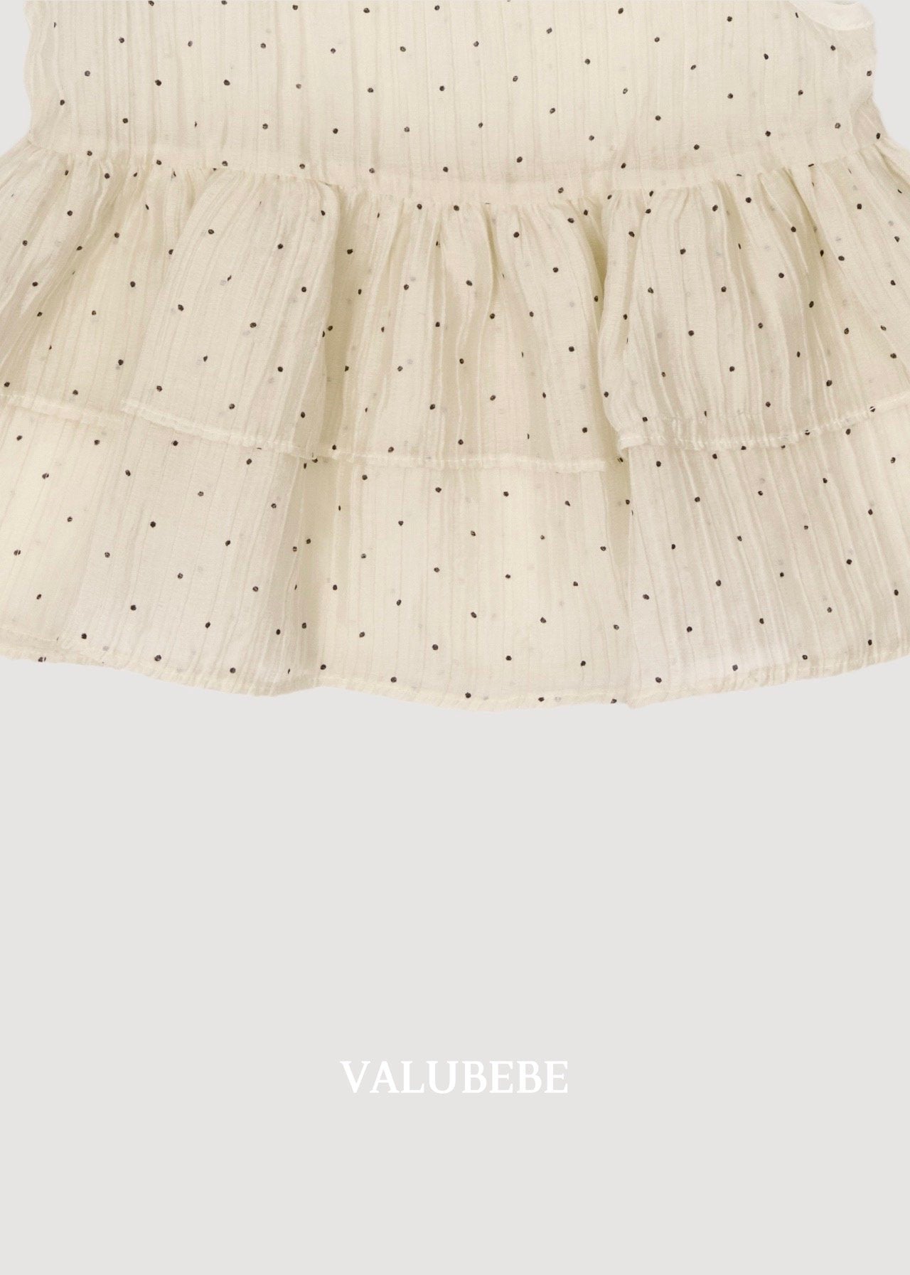［valubebe］See-through layered one-piece