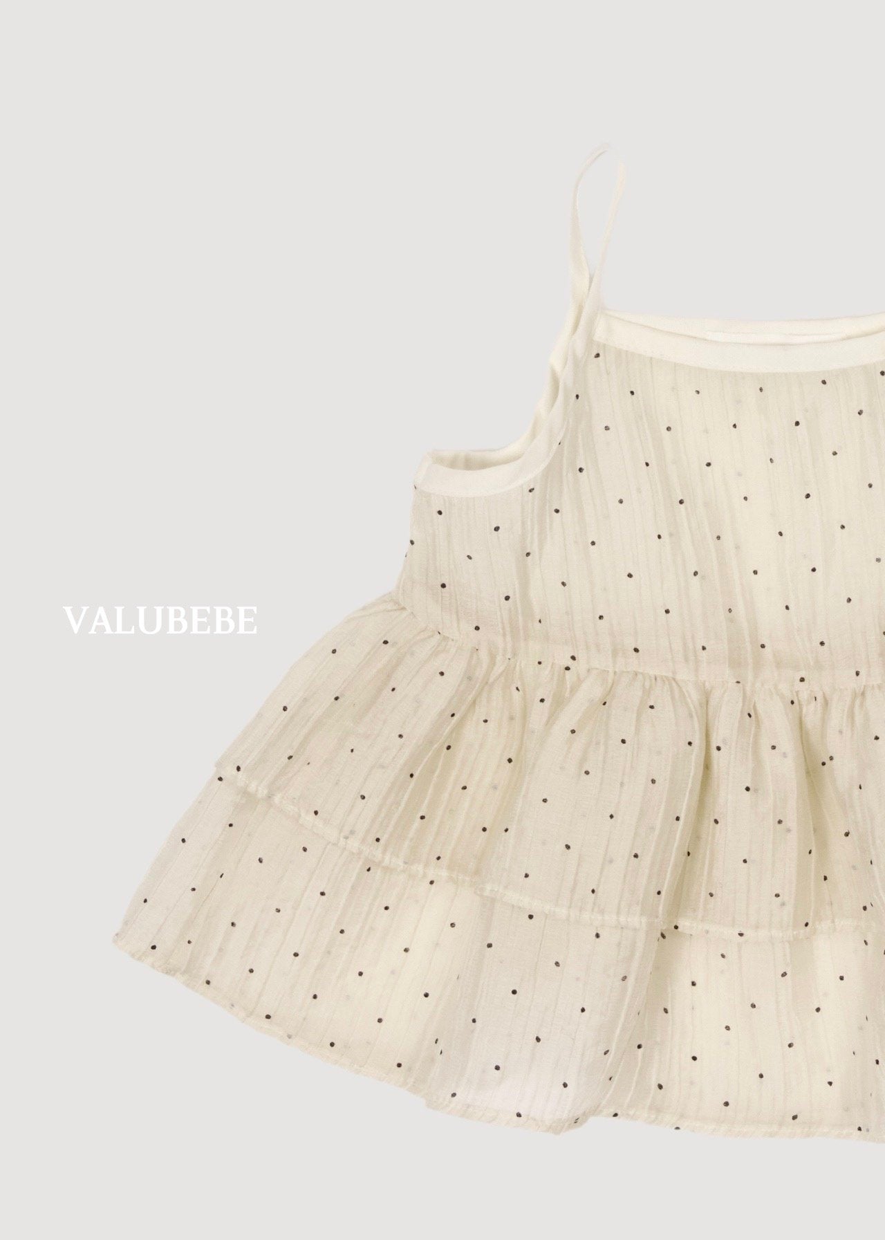 ［valubebe］See-through layered one-piece