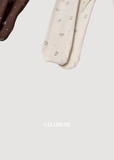 ［valubebe］Floral mellow ribbon socks