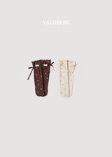 ［valubebe］Floral mellow ribbon socks