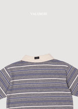 ［valubebe］Milkey stripe collar tops