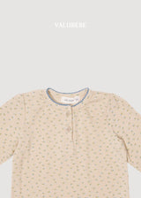 ［valubebe］Lissa eyelet flower tee