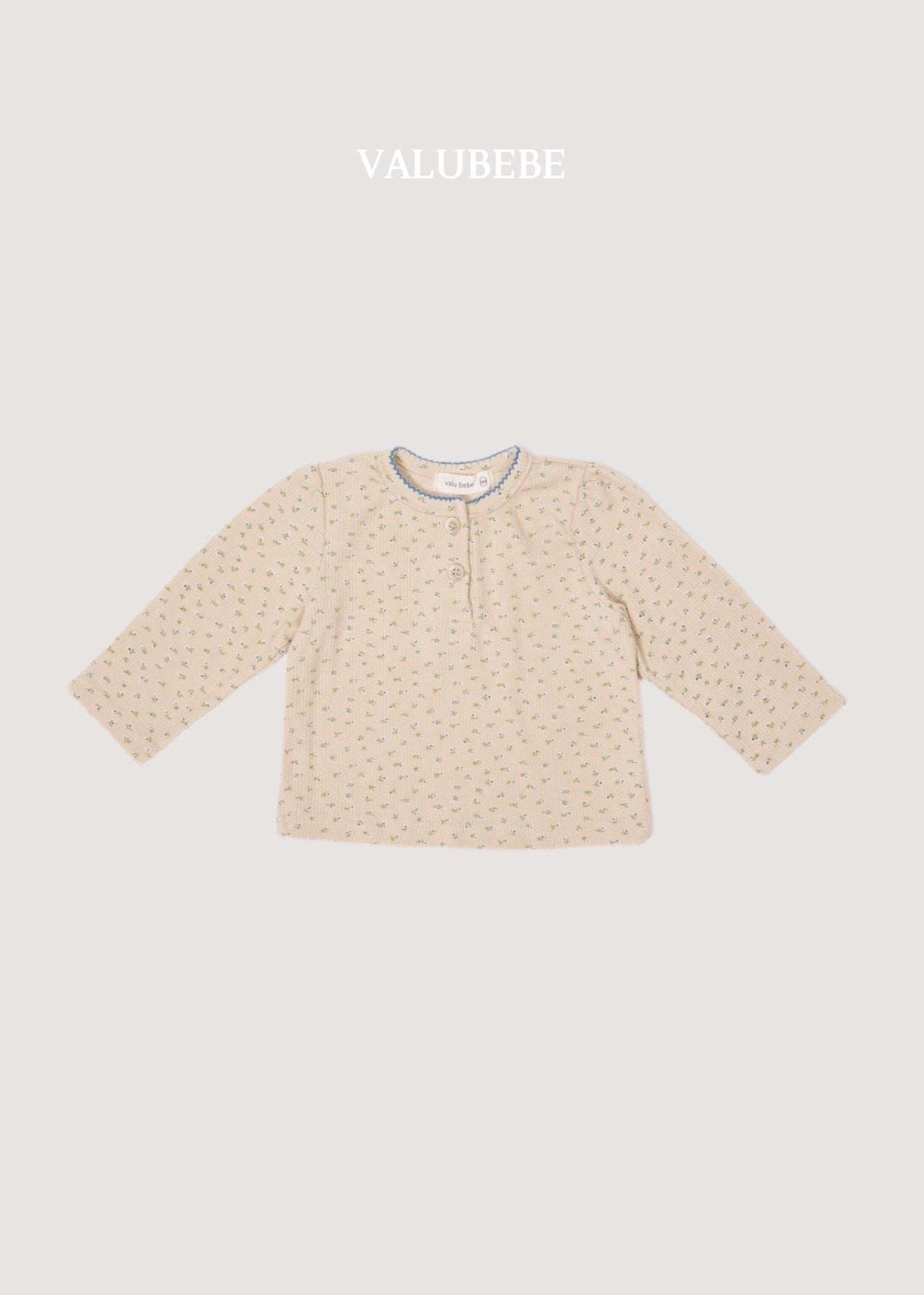 ［valubebe］Lissa eyelet flower tee