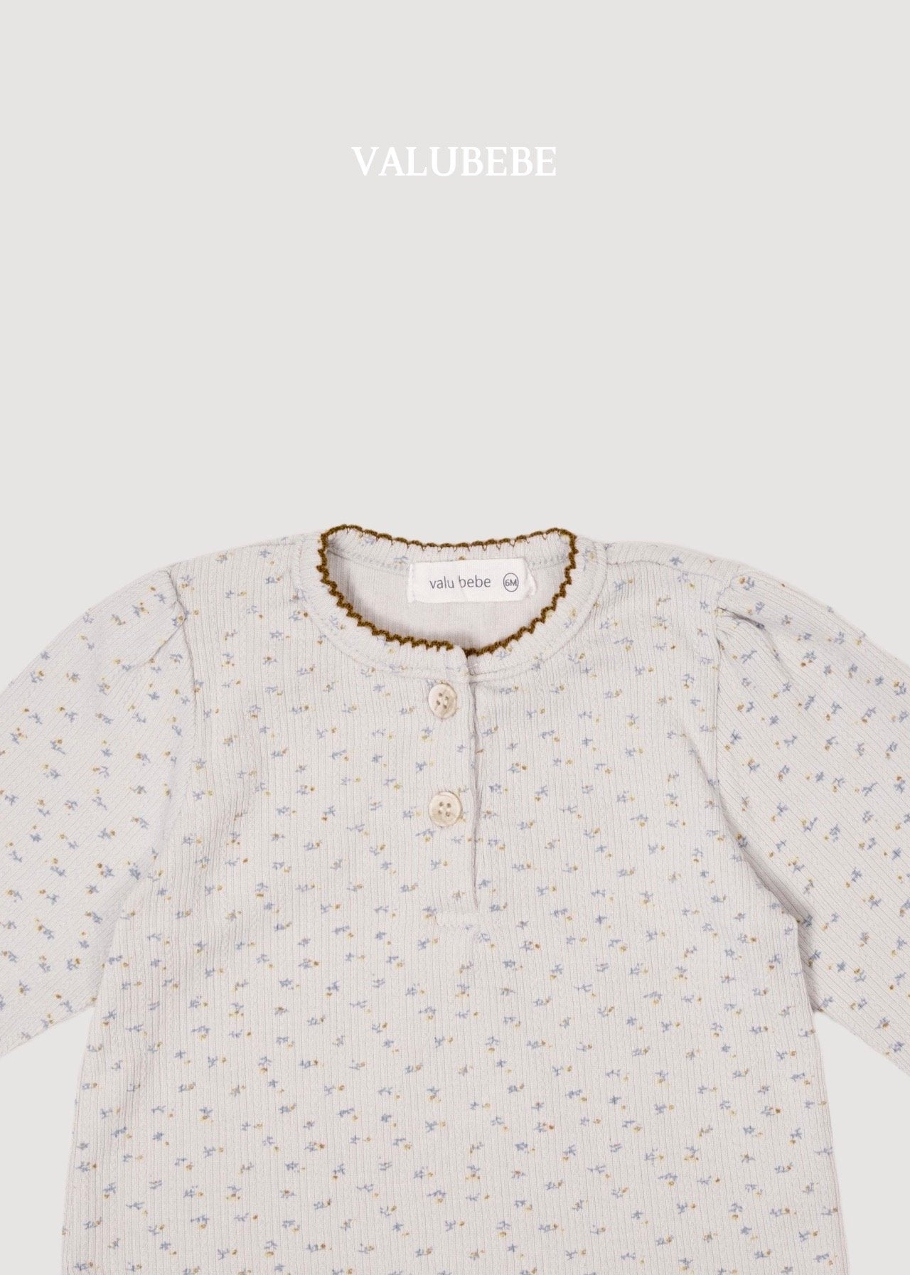 ［valubebe］Lissa eyelet flower tee