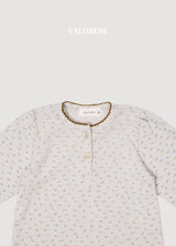 ［valubebe］Lissa eyelet flower tee
