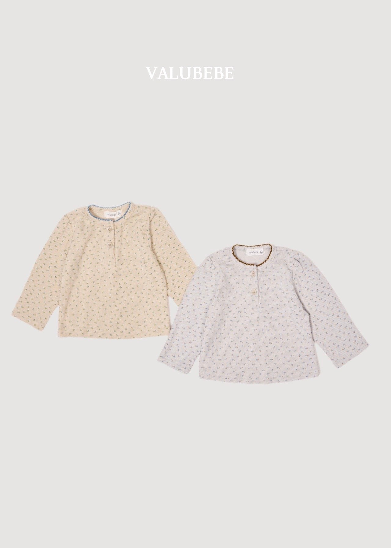 ［valubebe］Lissa eyelet flower tee
