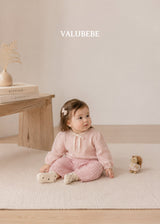 ［valubebe］Creamy ribbon puff tee