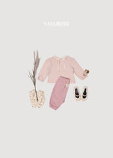 ［valubebe］Creamy ribbon puff tee