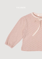 ［valubebe］Creamy ribbon puff tee