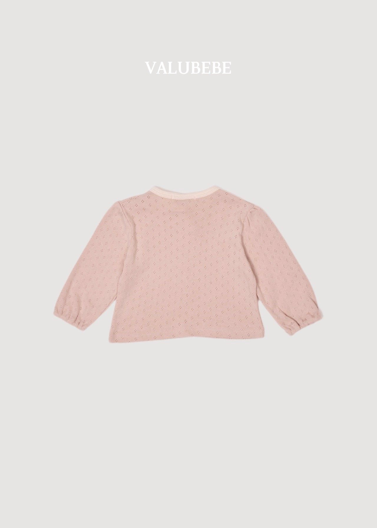 ［valubebe］Creamy ribbon puff tee