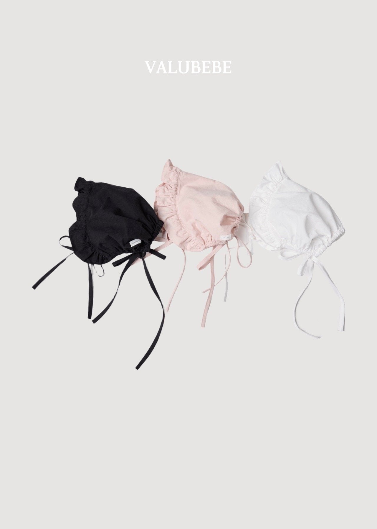 ［valubebe］Frill bebe bonnet