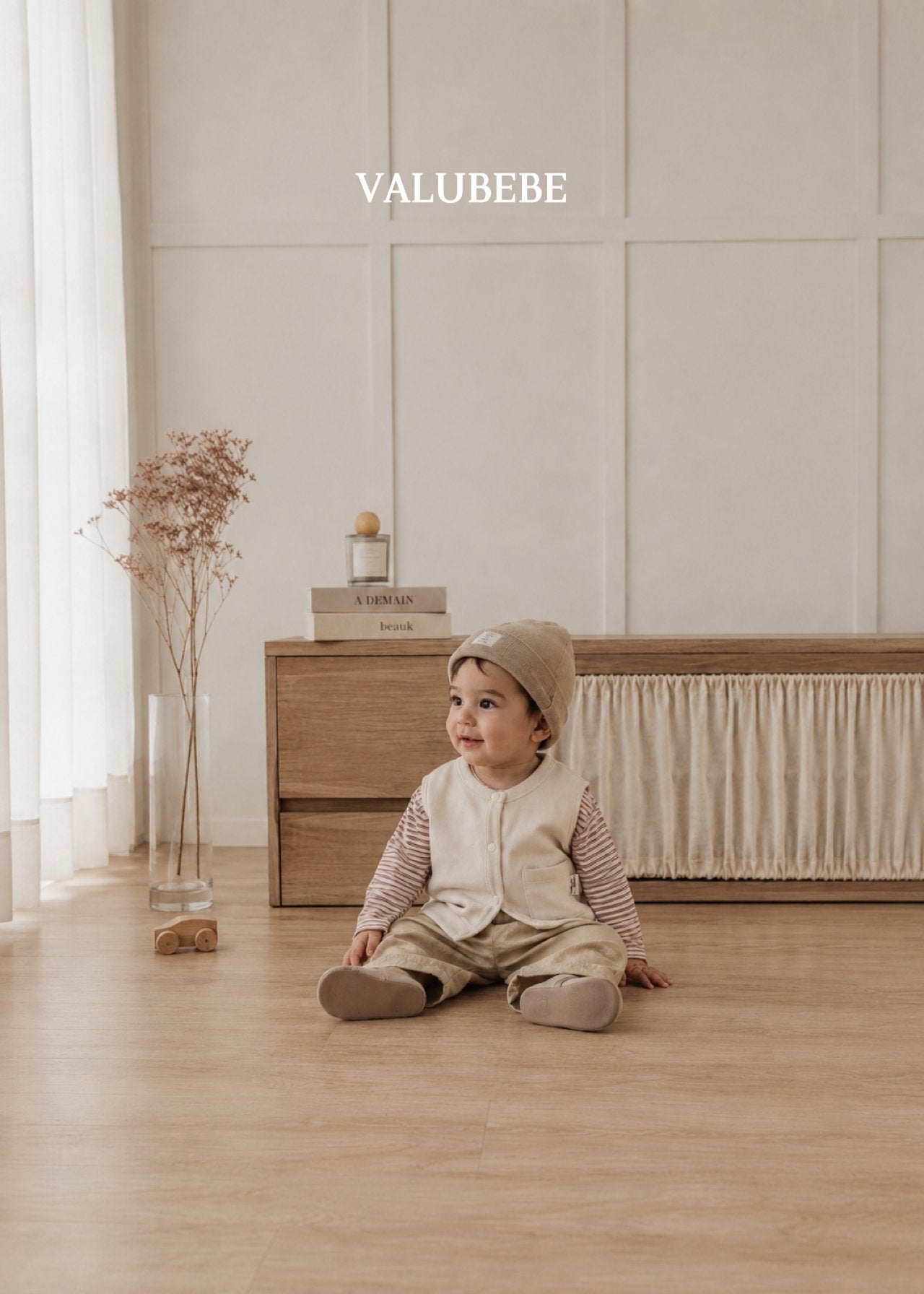 ［valubebe］Twin pocket pants
