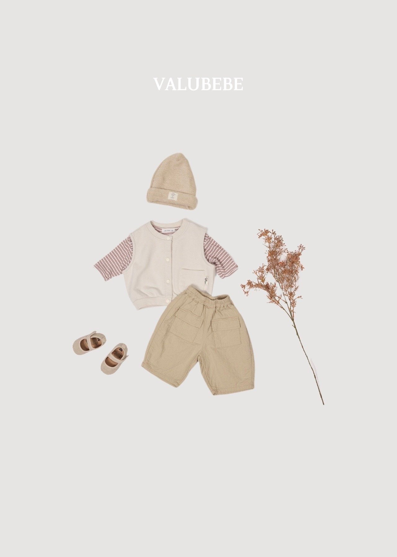 ［valubebe］Twin pocket pants