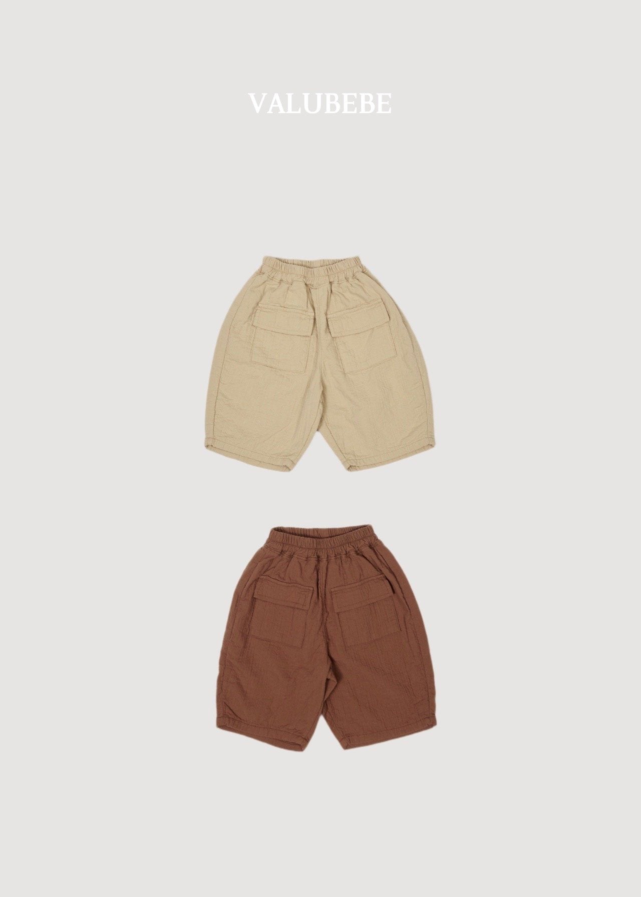 ［valubebe］Twin pocket pants