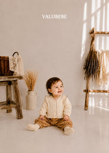 ［valubebe］Pico lace wing blouse