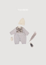 ［valubebe］Check scarf bib