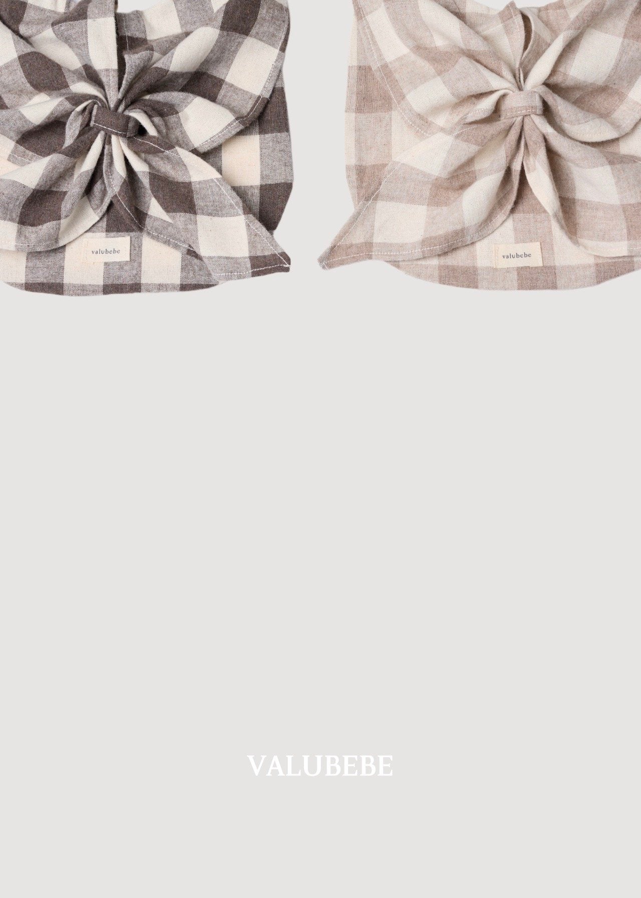 ［valubebe］Check scarf bib