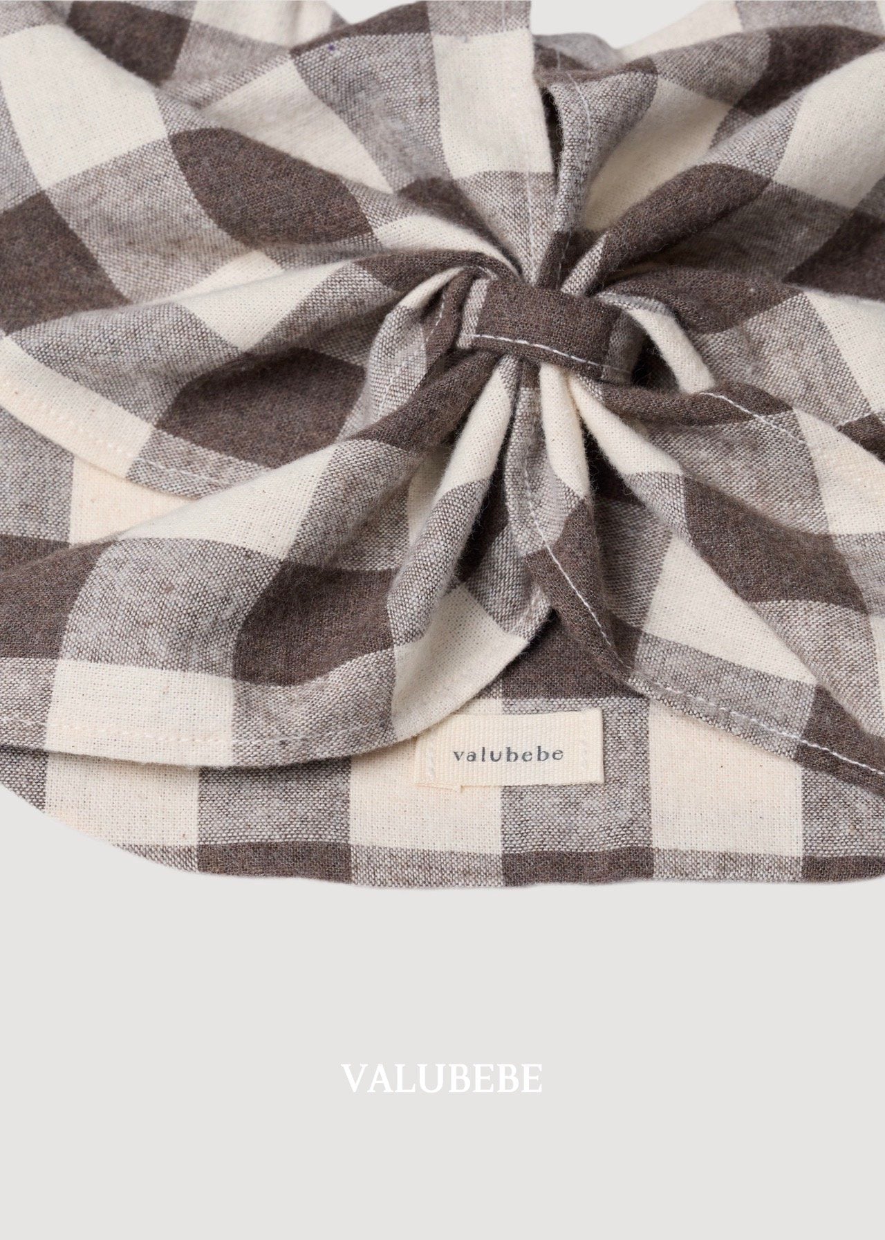 ［valubebe］Check scarf bib