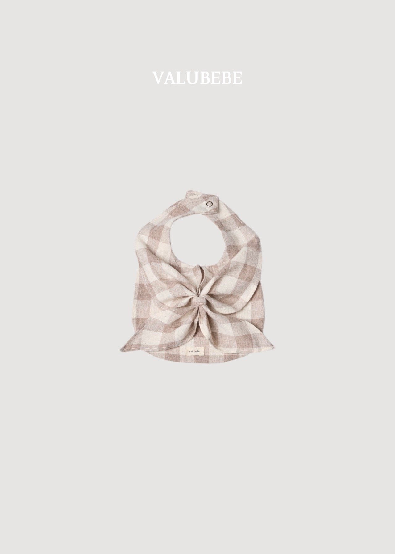 ［valubebe］Check scarf bib
