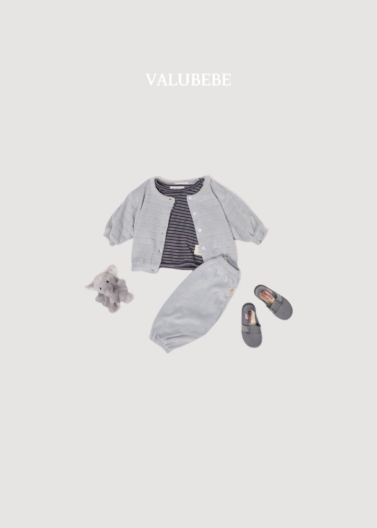 ［valubebe］Bello stripe cardigan