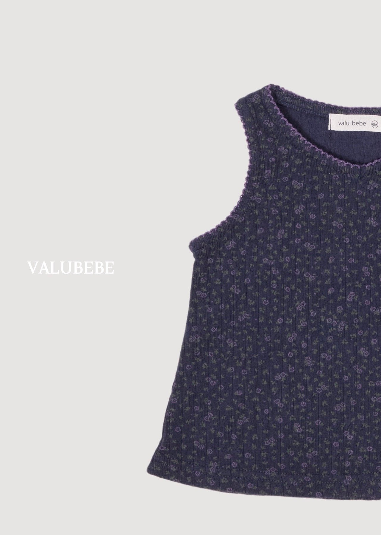 ［valubebe］Glowly pico lace one-piece