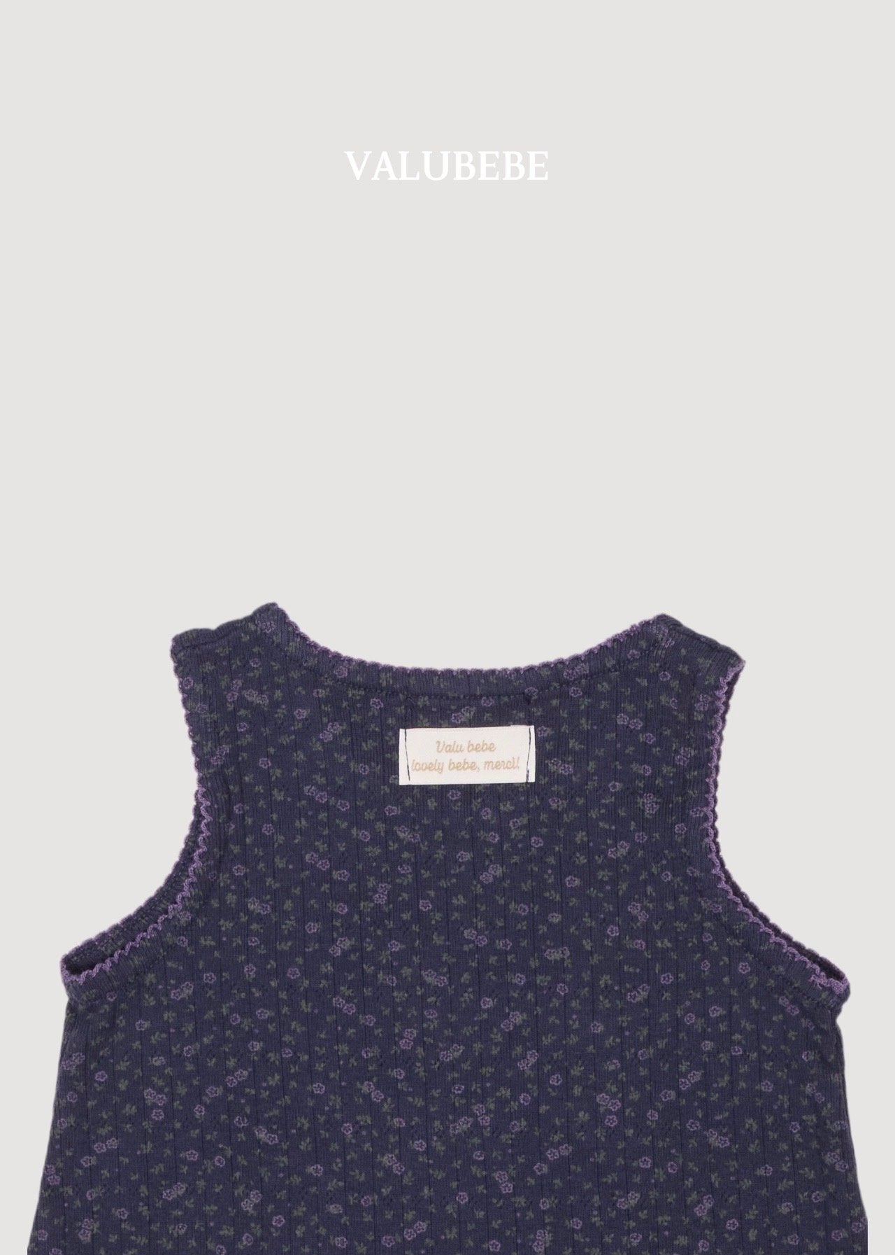 ［valubebe］Glowly pico lace one-piece