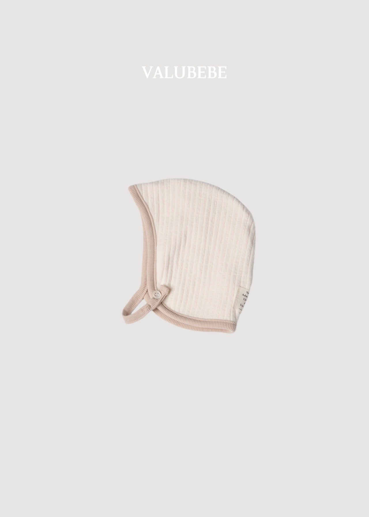 ［valubebe］Rib bonnet