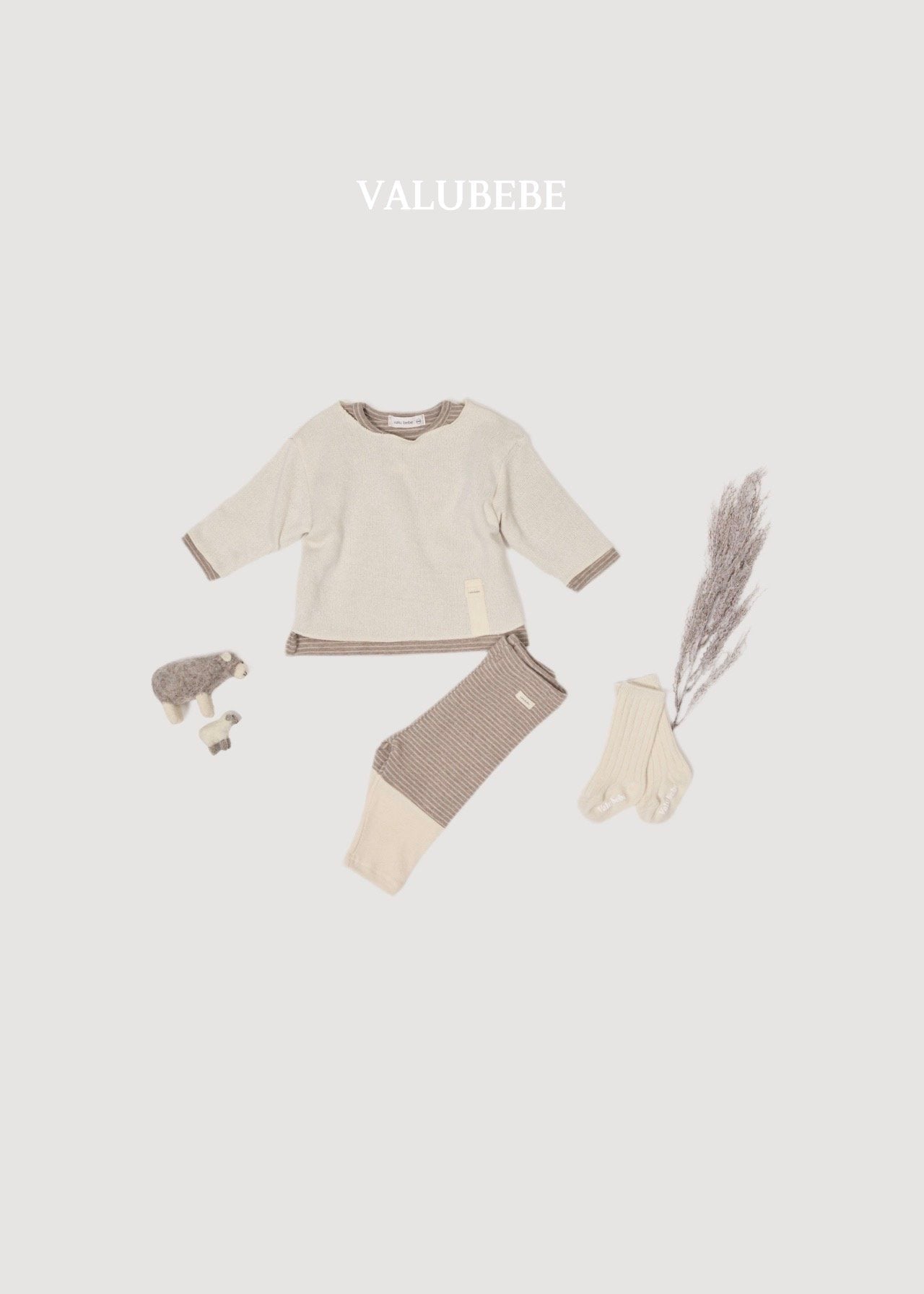 ［valubebe］Wafers combination leggings