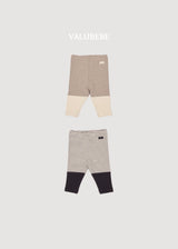 ［valubebe］Wafers combination leggings