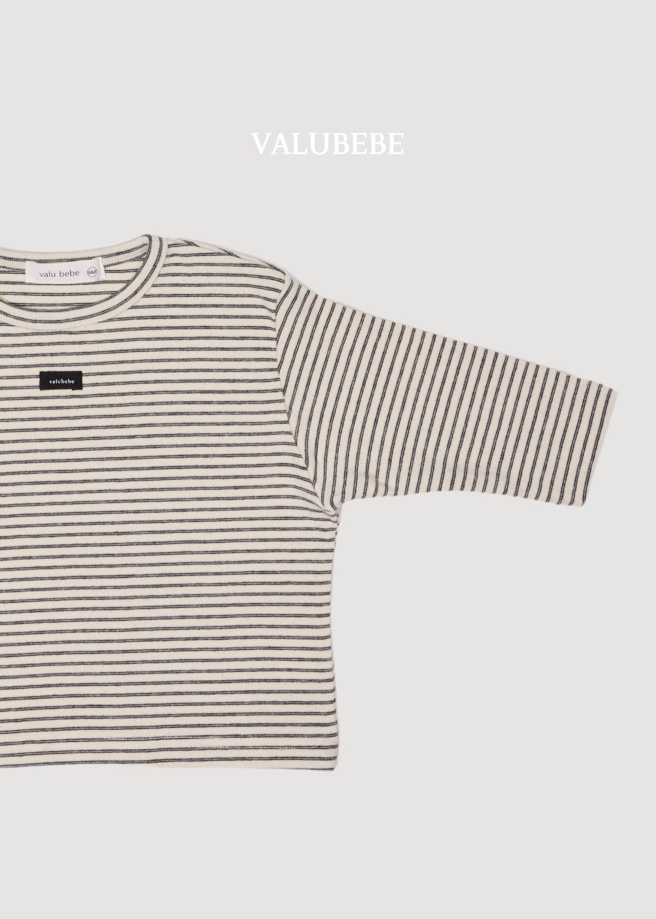［valubebe］Wafers stripe tee