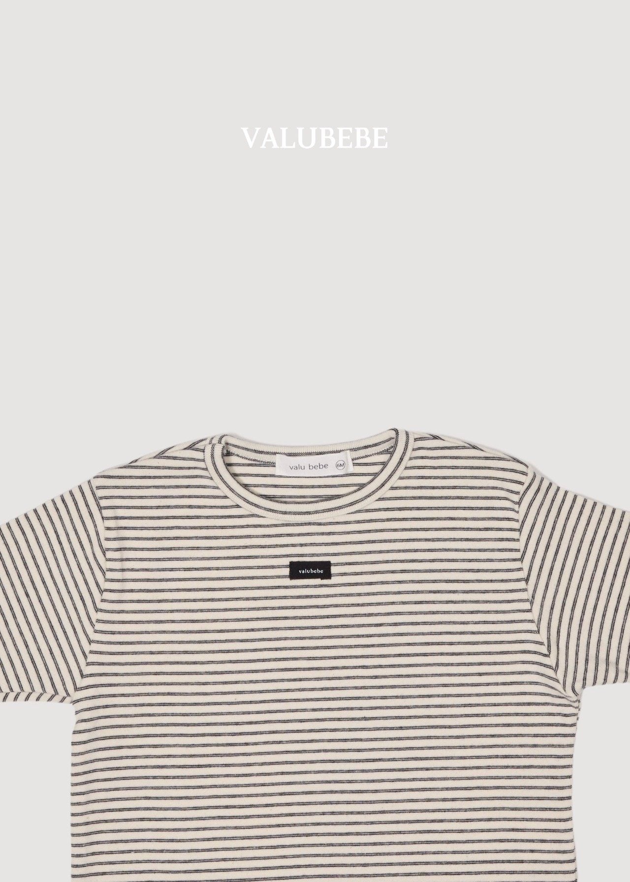 ［valubebe］Wafers stripe tee