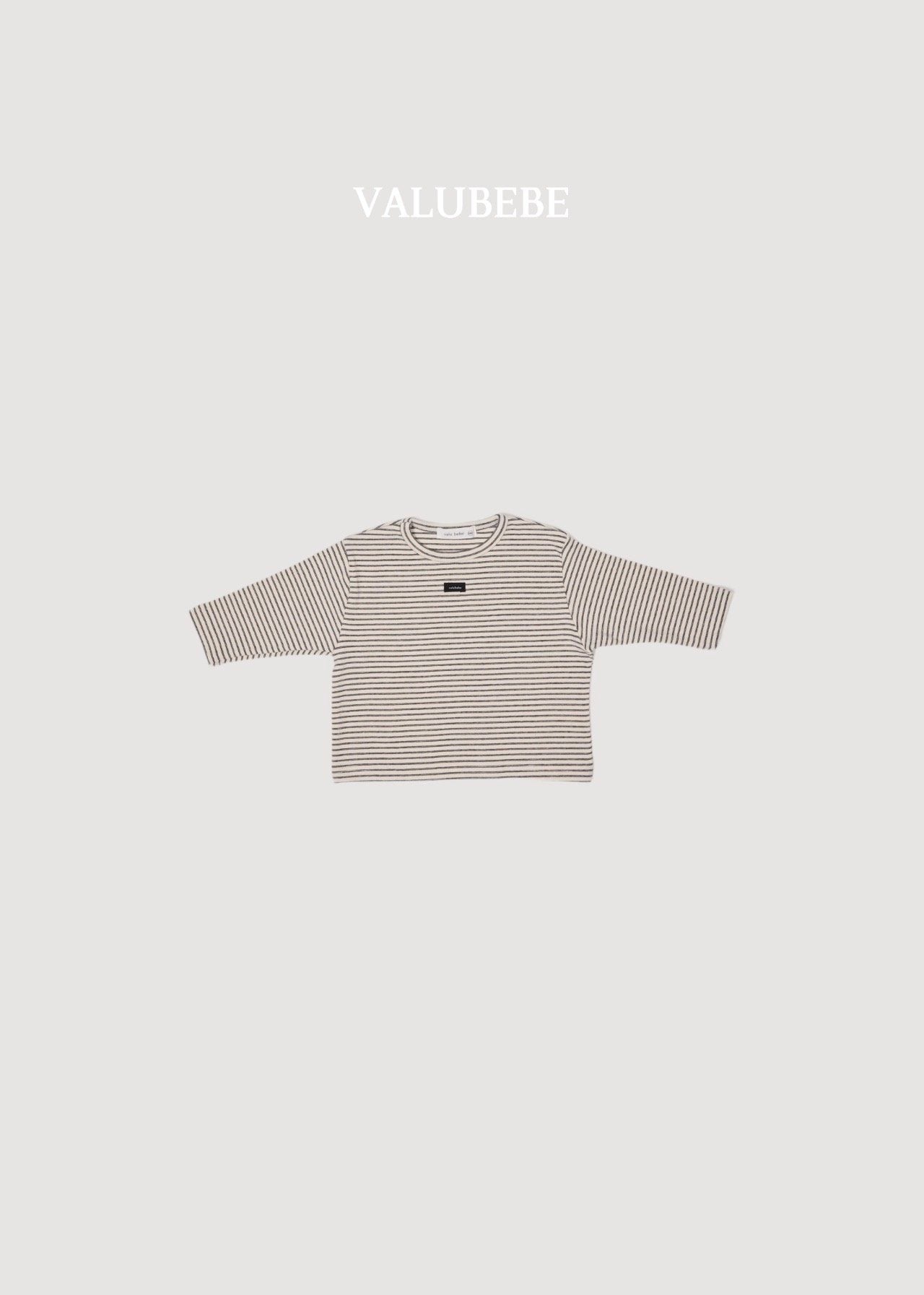 ［valubebe］Wafers stripe tee
