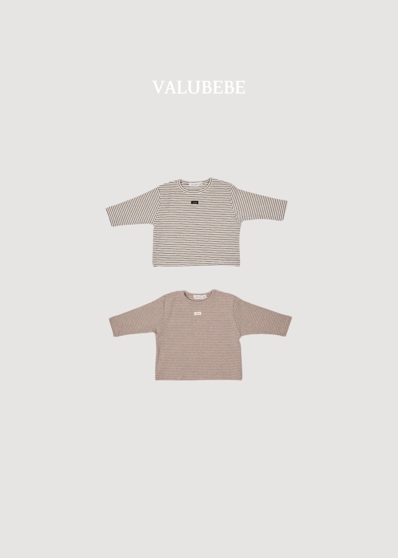 ［valubebe］Wafers stripe tee