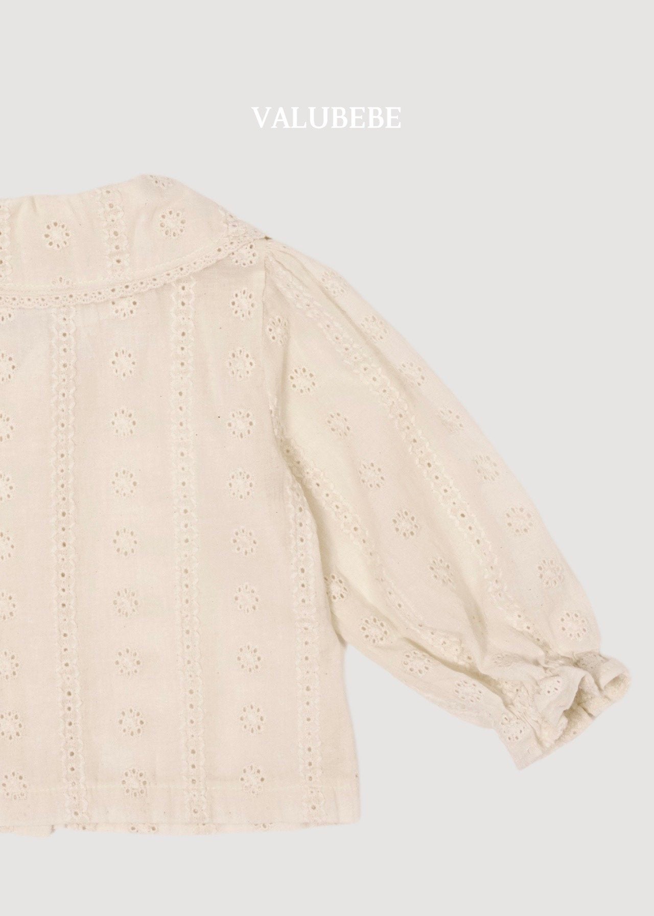 ［valubebe］Bobo lace blouse