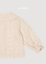 ［valubebe］Bobo lace blouse