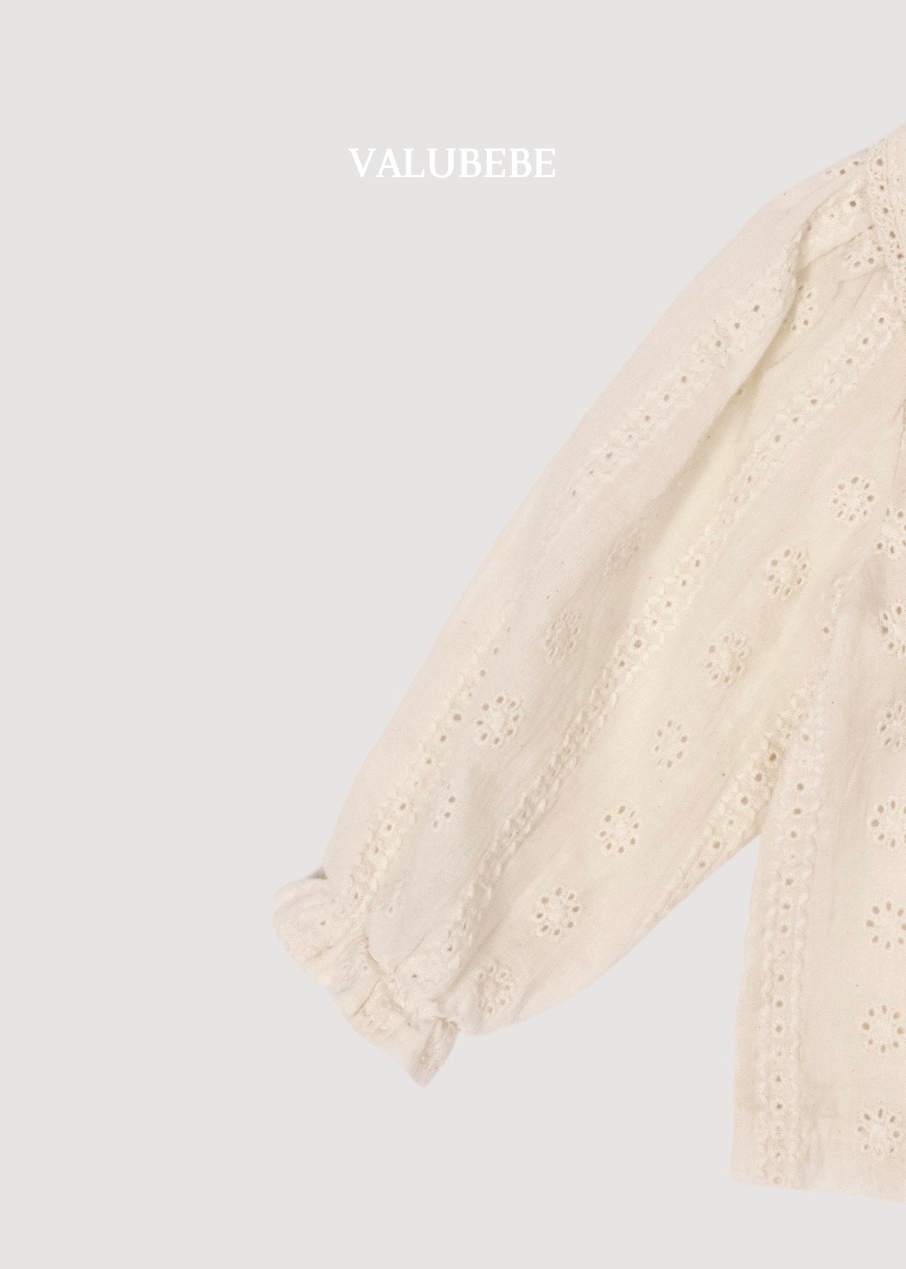 ［valubebe］Bobo lace blouse