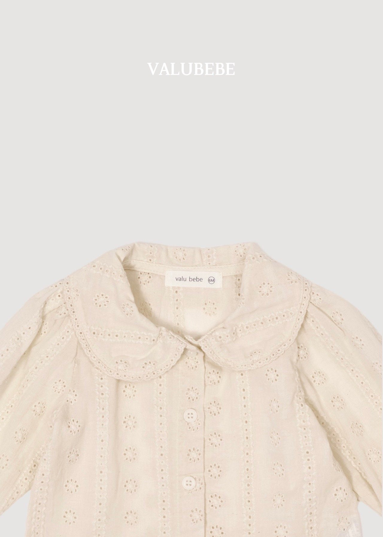 ［valubebe］Bobo lace blouse